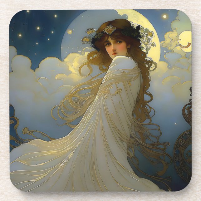 Moon Goddess Coaster (Front)