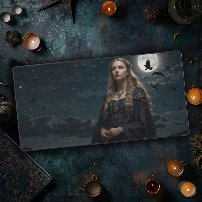 Moon Goddess  Desk Mat (Creator Uploaded)