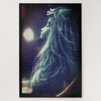 Moon goddess jigsaw puzzle