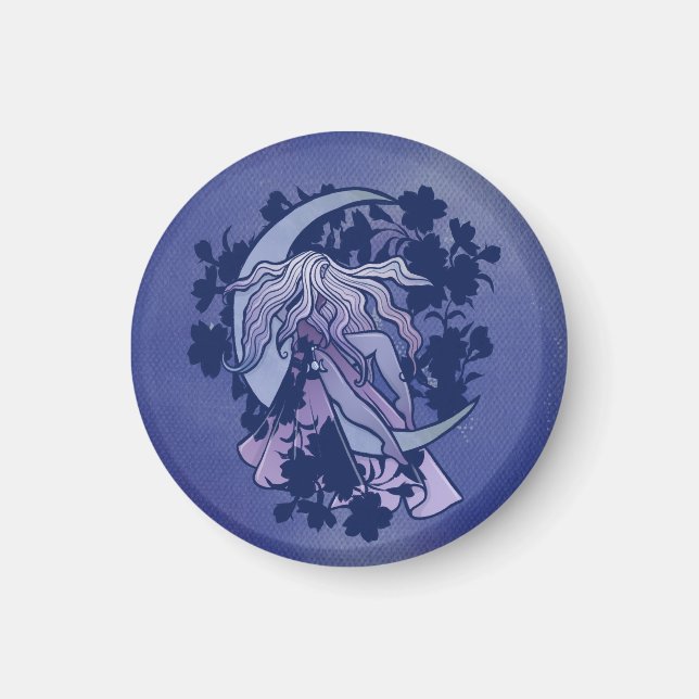 Moon Goddess Magnet (Front)