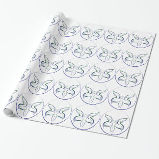 moon goddess wiccan wiccan witchcraft pagan wrapping paper