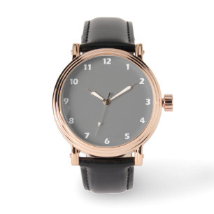 Moon Grey Solid Colour Watch