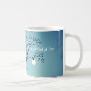 Moon Hanging on a Limb-Grateful Coffee Mug