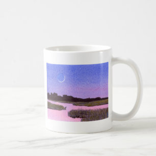 Moon & Heron Coffee Mug