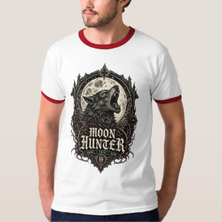 MOON HUNTER — Werewolf Emblem T-Shirt