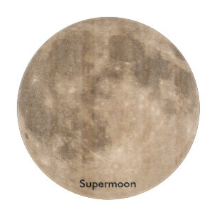 Moon Image for Decorative Glass Chopping Board