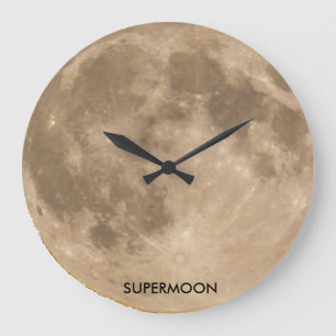 Moon Image for Round Wall Clock