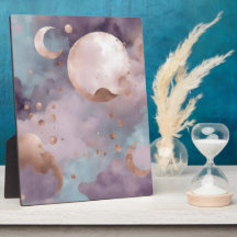 Moon in Pink AI art