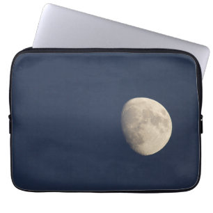 Moon in the Early Evening Laptop Sleeve