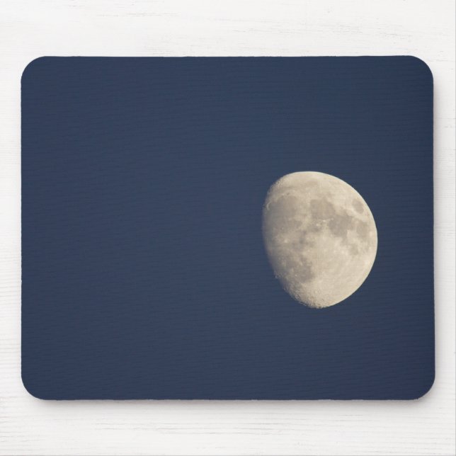 Moon in the Early Evening Mouse Mat (Front)