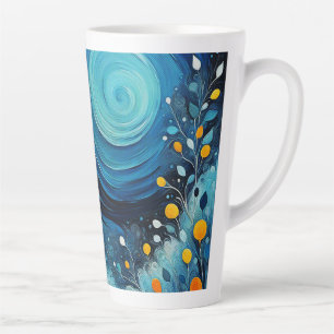 Moon In The Garden 804 Latte Mug