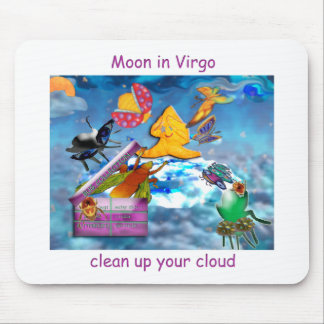 Moon in Virgo Mouse Mat