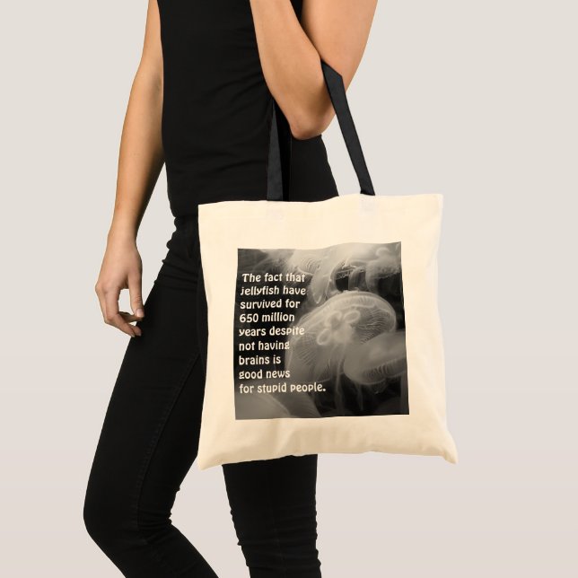 Moon Jellyfish Tote Bag (Front (Product))