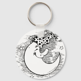 Moon Key Ring