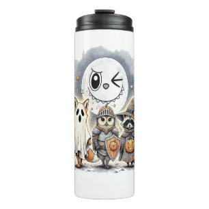 Moon Knight Raccoon Halloween Thermal Tumbler