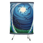 Moon Lamp Shade - Ascending, blackbirds