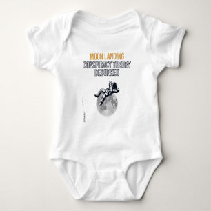 Moon Landing Conspiracy Theory Baby Bodysuit