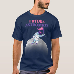 Moon Landing Junior Astronaut Outer Space Future A T-Shirt