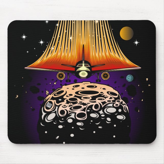 Moon Landing Mouse Mat (Front)