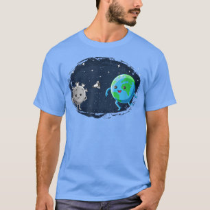 Moon Landing Space Exploration Spaceship Astronaut T-Shirt