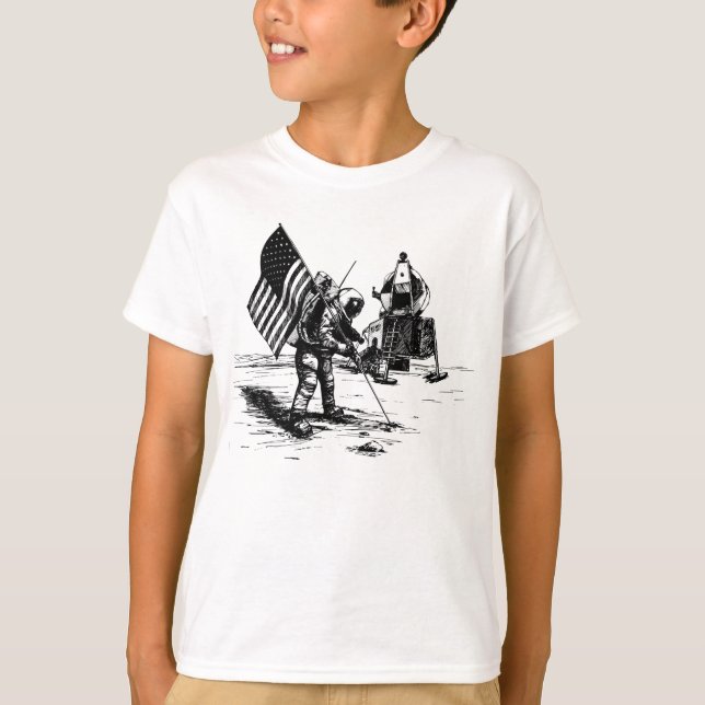 Moon Landing T-Shirt (Front)