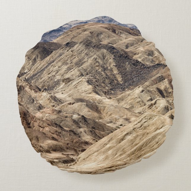 Moon Landscape Round Cushion (Back)