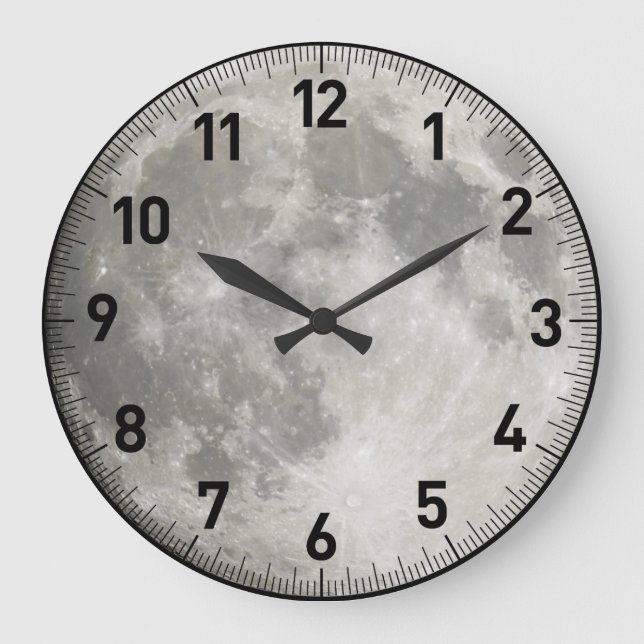 Moon Large Clock (Front)