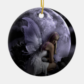 Moon Light Fairy Ceramic Tree Decoration