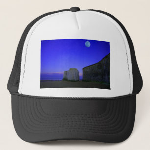 MOON LIGHT NIGHT TRUCKER HAT