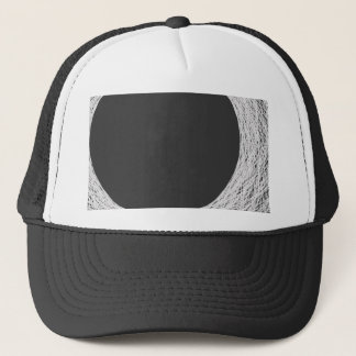 moon light sorounded by mysterious darkness trucker hat