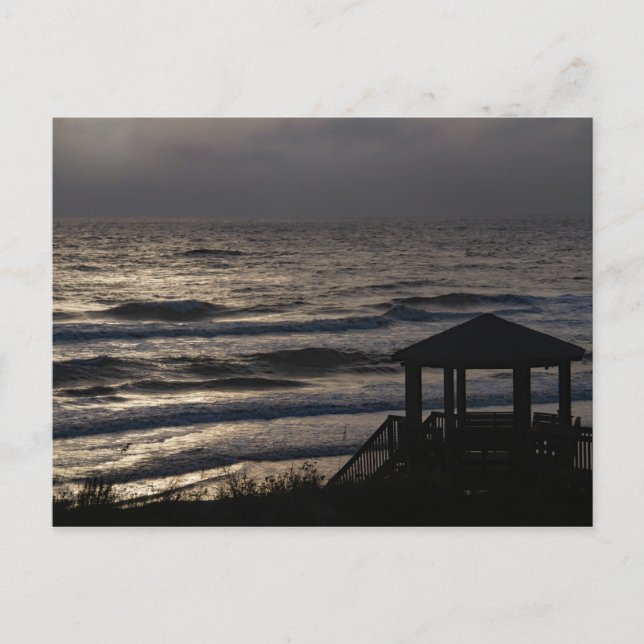 Moon Lit Waves OBX Postcard (Front)
