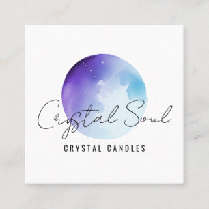 Moon Logo Business Cards