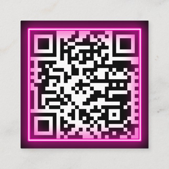 Moon Magic by Brittni Square Business Card (Back)