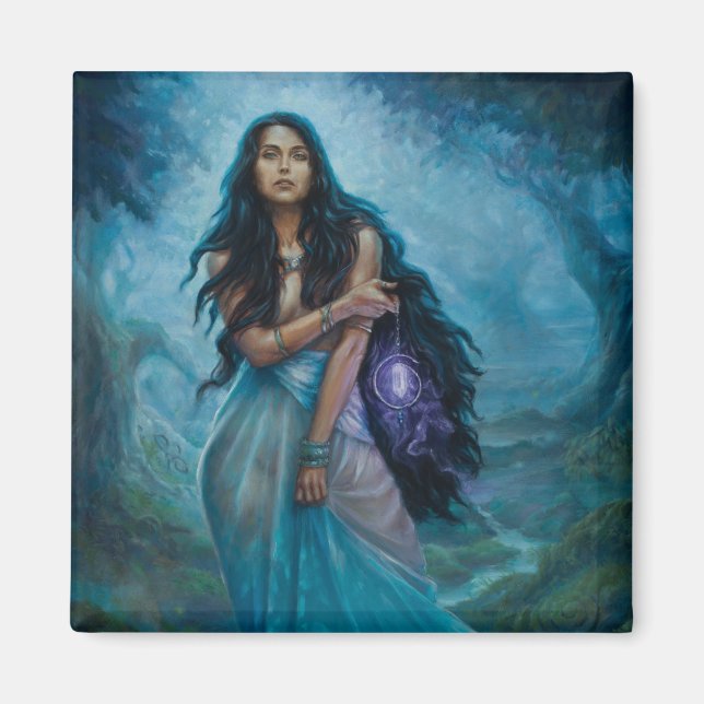 Moon Maiden Magnet (Front)