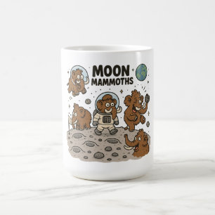 MOON MAMMOTHS funny Coffee Mug