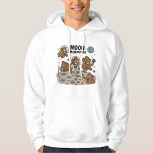 MOON MAMMOTHS funny Hoodie