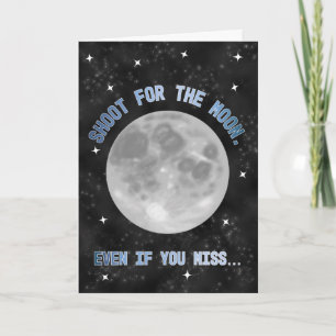 Moon, Mars, & Aliens Kid Birthday Card