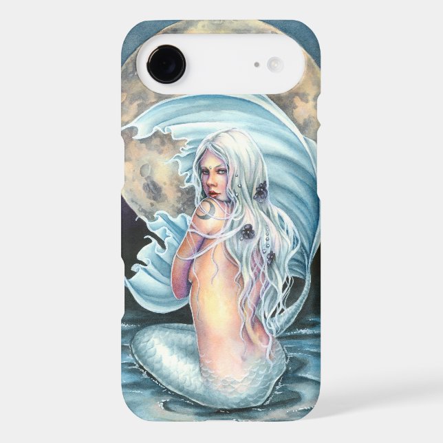 Moon Mermaid iPhone 3 Case (Back)