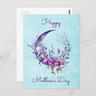 Moon Mother's Day Postcard