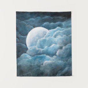 Moon,mystic,moonlight,moon,magical,celestial,godd Tapestry