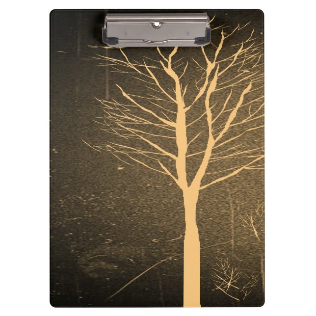 Moon Night Vintage Clipboard (Front)