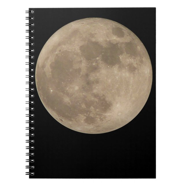 Moon Notebook Full Moon Journal Books Gifts (Front)