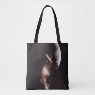 Moon Nymph Celestial – Gothic Witchy Goddess Tote Bag