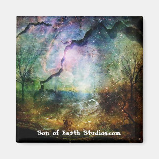 Moon of my nights magnet