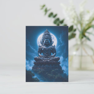 Moon of the Silent Guardian Postcard