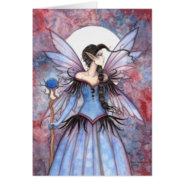 Moon of Winter Mystical Fairy Fantasy Art (Front)