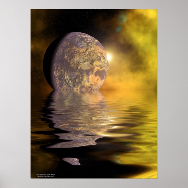 Moon on the water poster (Front)