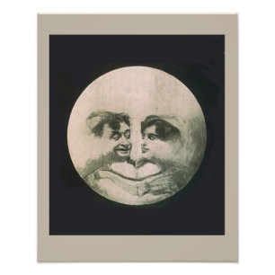 Moon Optical Illusion Photo Print