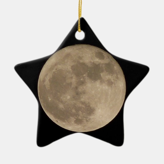 Moon Ornament Full Moon Decoration Lunar Gifts (Front)