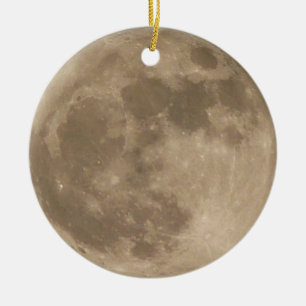 Moon Ornament Full Moon Decoration Personalised